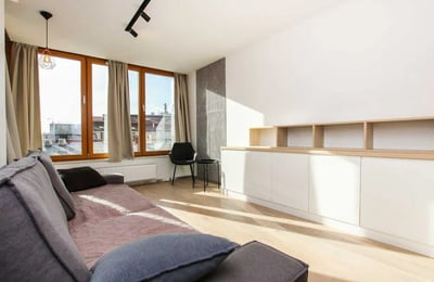 Rental of a stylish 2-room apartment, 47 m², Grzegórzki, Kraków, Poland